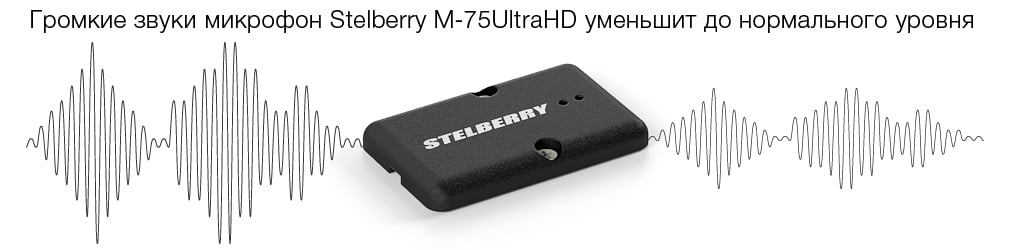 Пример работы АРУ при сильном входном сигнале