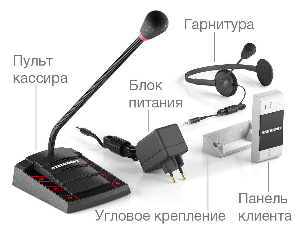 Комплект переговорного устройства STELBERRY S-402
