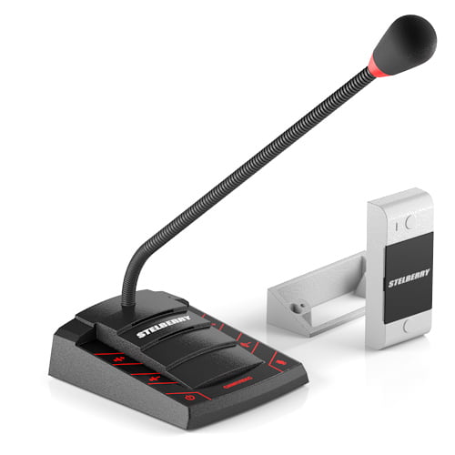 STELBERRY S410 - Дуплексное переговорное устройство «КЛИЕНТ-КАССИР» с режимом «СИМПЛЕКС»