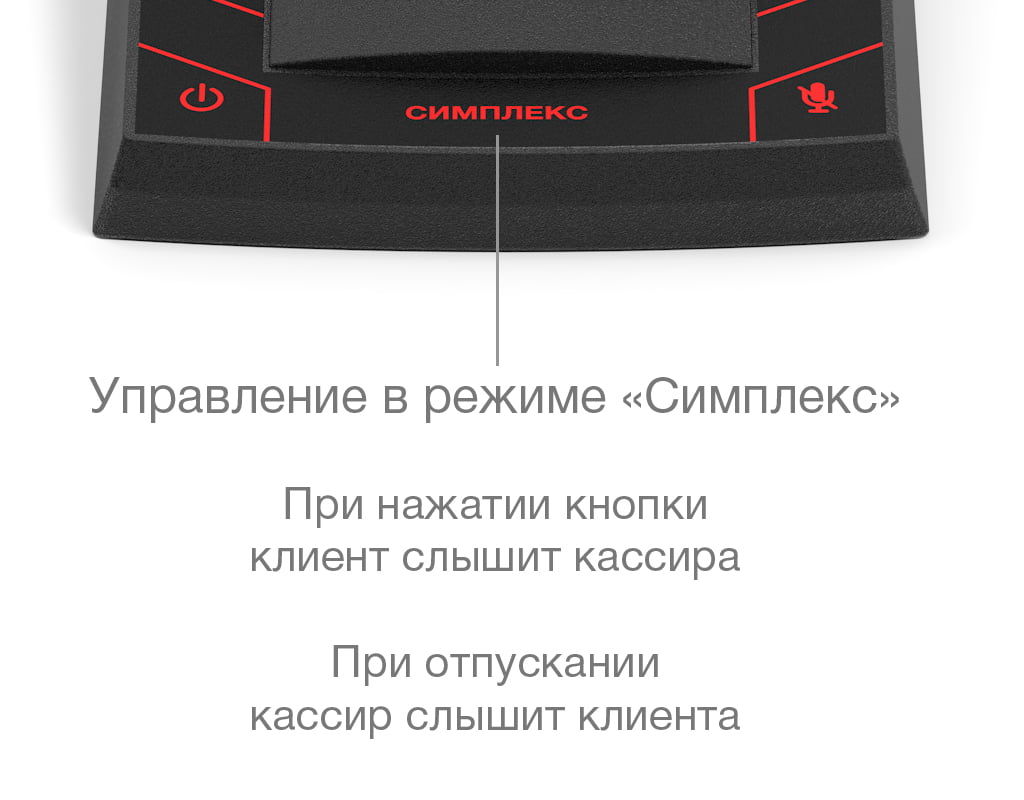 Клавиша «СИМПЛЕКС» 