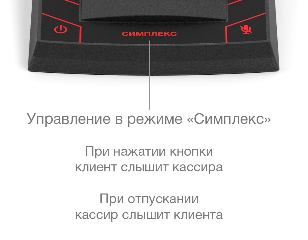 Клавиша «СИМПЛЕКС» 