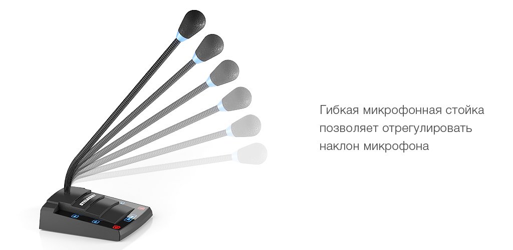 УДОБНЫЙ МИКРОФОН ПУЛЬТА «КАССИР»