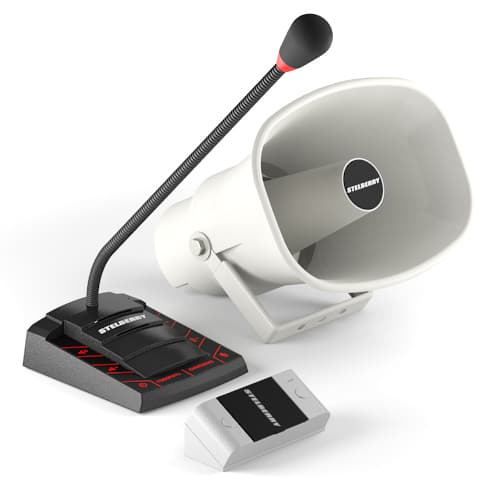 S-515 - Комплект переговорного устройства «КЛИЕНТ-КАССИР» для АЗС с режимом «Симплекс» и системой громкого оповещения