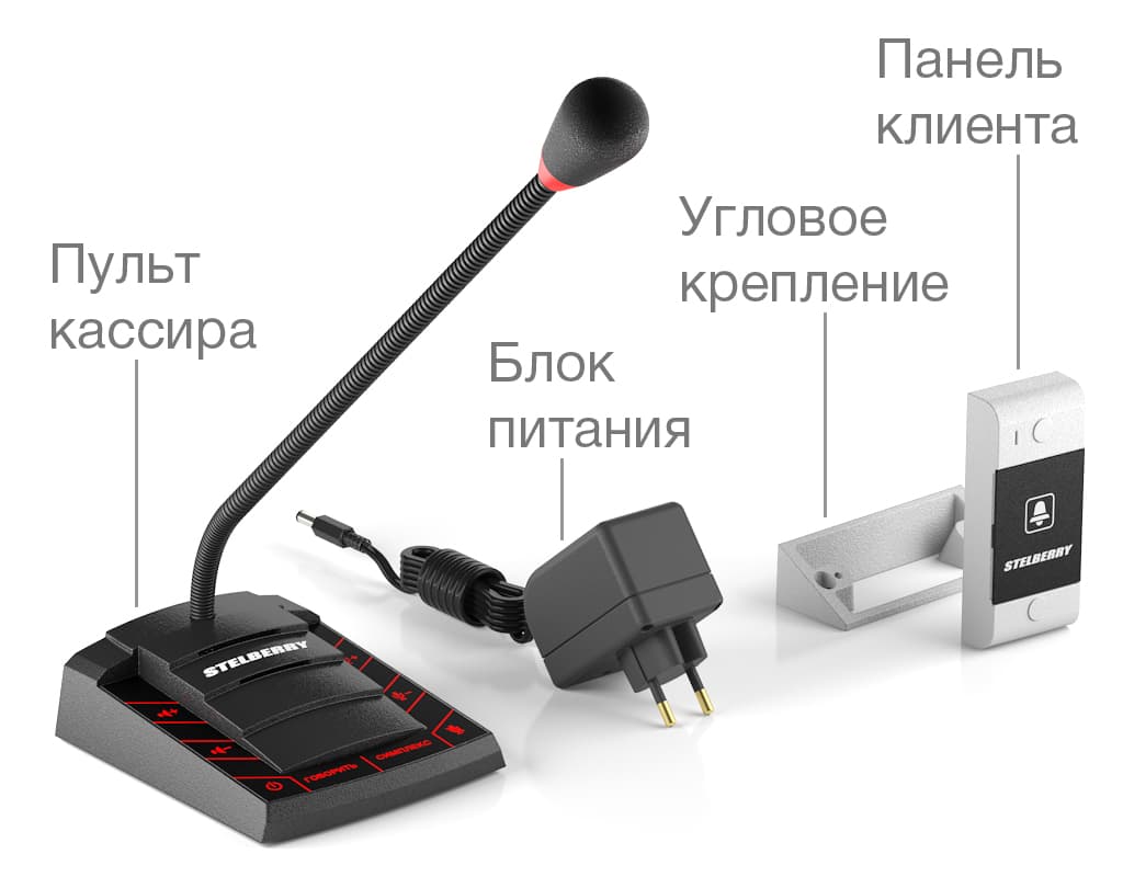Комплект переговорного устройства STELBERRY S-520